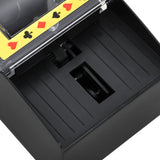 Automatic Card Shuffler Black 2 Decks - Low Angle