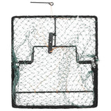 Bird Trap Green 34x32 cm Steel - Low Angle