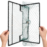 Bird Trap Green 50x40 cm Steel - Front View