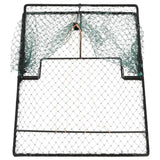 Bird Trap Green 50x40 cm Steel - Side View