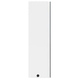Bathroom Mirror Cabinet with LED Light White 60x13x52 cm - Close-Up Angle