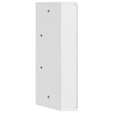 Corner Bathroom Mirror Cabinet White 30x24x60 cm - 45-Degree Angle