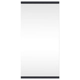 Corner Bathroom Mirror Cabinet Grey 30x24x60 cm