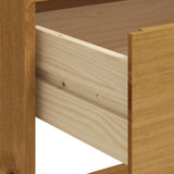 Bar Table FLAM 92x45x110 cm Solid Wood Pine - Low Angle