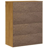 Top for Highboard with Glass Doors FLAM Solid Wood Pine