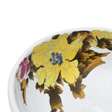 Countertop Basin Multicolour Round ?41x14 cm Ceramic