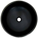 Countertop Basin Multicolour Round ?41x14 cm Ceramic