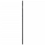 Wall Mirror Black 60x90 cm Arch Iron