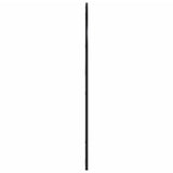 Wall Mirror Black 80x100 cm Arch Iron
