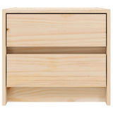 Bedside Cabinet 40x31x35.5 cm Solid Wood Pine