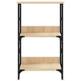 Bookshelf Sonoma Oak 50x33x82 cm Engineered Wood - Top-Down View