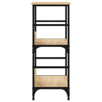 Bookshelf Sonoma Oak 50x33x82 cm Engineered Wood