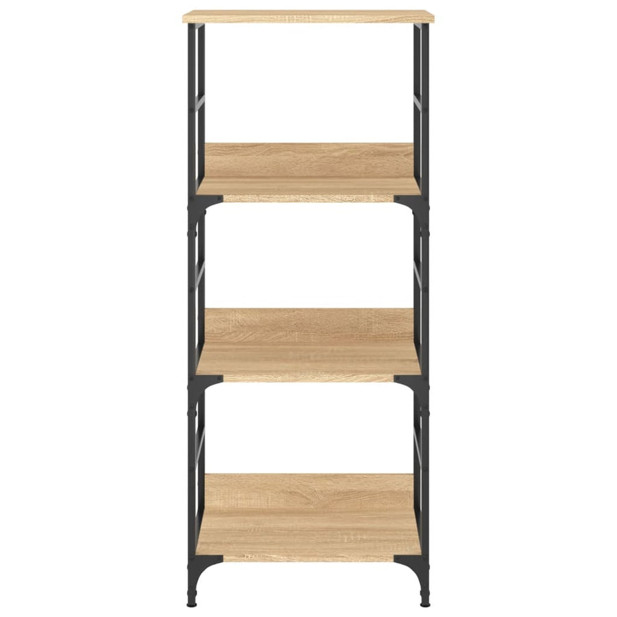 Bookshelf Sonoma Oak 50x33x117.5 cm Engineered Wood