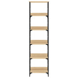Bookshelf Sonoma Oak 50x33x188.5 cm Engineered Wood