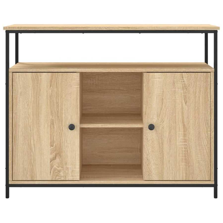 Sideboard Sonoma Oak 100x35x80 cm Engineered Wood