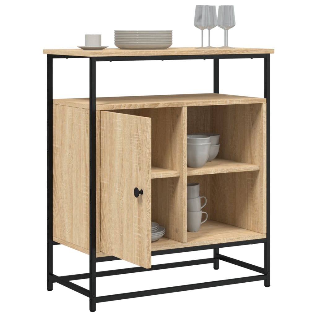 Sideboard Sonoma Oak 69x35x80 cm Engineered Wood