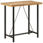 Bar Table 110x55x107 cm Solid Wood Mango and Iron