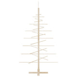 Wooden Christmas Tree for Decoration 150 cm Solid Wood Pine
