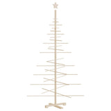 Wooden Christmas Tree for Decoration 180 cm Solid Wood Pine