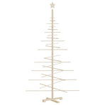 Wooden Christmas Tree for Decoration 180 cm Solid Wood Pine