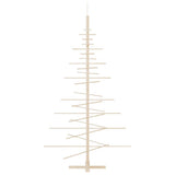 Wooden Christmas Tree for Decoration 180 cm Solid Wood Pine