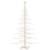 Wooden Christmas Tree for Decoration 180 cm Solid Wood Pine