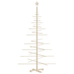 Wooden Christmas Tree for Decoration 180 cm Solid Wood Pine