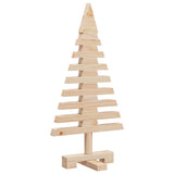 Wooden Christmas Tree for Decoration 60 cm Solid Wood Pine