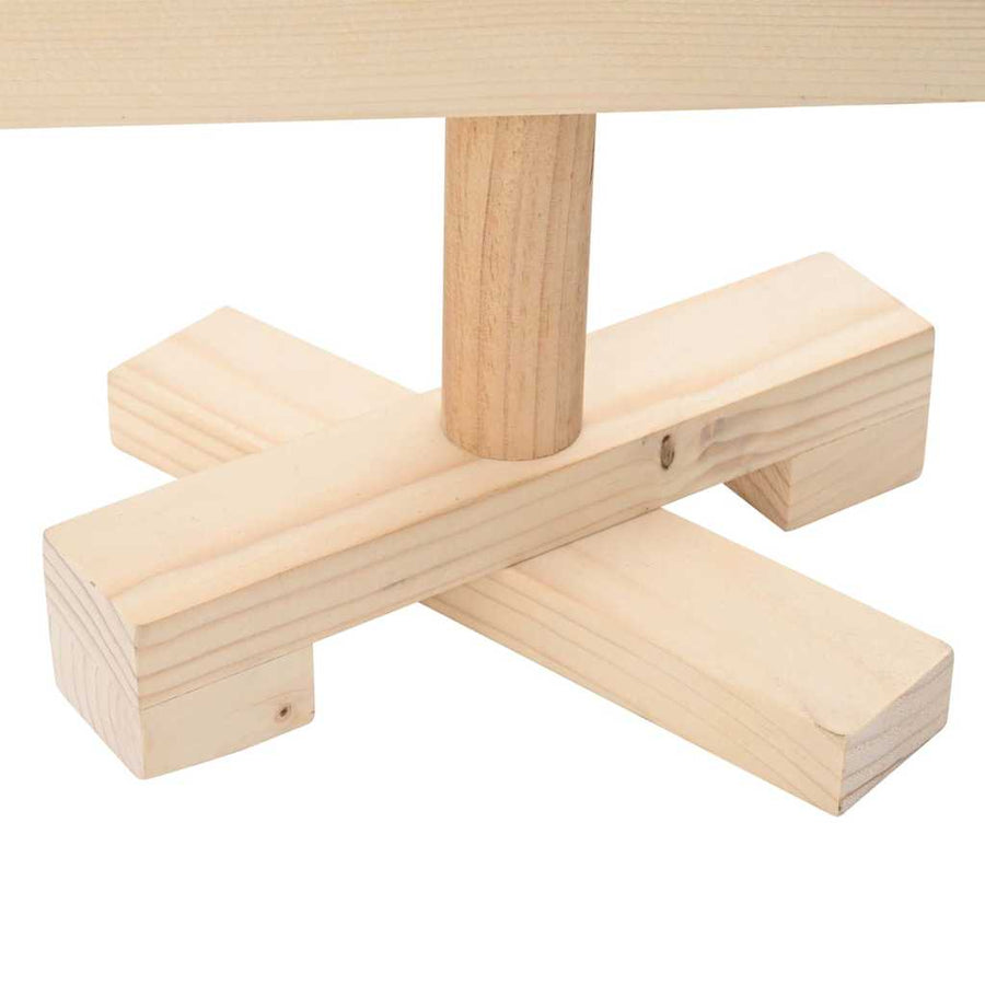 Wooden Christmas Tree for Decoration 60 cm Solid Wood Pine