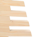 Wooden Christmas Tree for Decoration 90 cm Solid Wood Pine - Low Angle