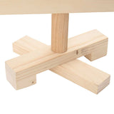 Wooden Christmas Tree for Decoration 90 cm Solid Wood Pine - Extra Image