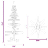 Wooden Christmas Tree for Decoration 90 cm Solid Wood Pine - Extra Image