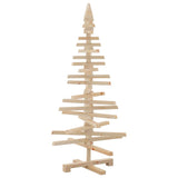 Wooden Christmas Tree for Decoration 120 cm Solid Wood Pine - Extra Image