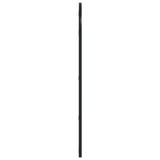 Wall Mirror Black 40x80 cm Arch Iron
