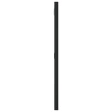 Wall Mirror Black 40x40 cm Square Iron