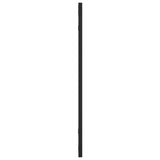 Wall Mirror Black 60x60 cm Square Iron
