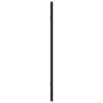 Wall Mirror Black 60x60 cm Square Iron