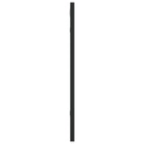Wall Mirror Black 40x50 cm Rectangle Iron