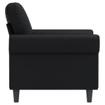 Sofa Chair Black 60 cm Faux Leather