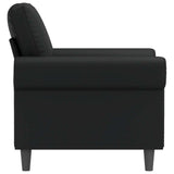 Sofa Chair Black 60 cm Faux Leather