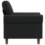 Sofa Chair Black 60 cm Faux Leather