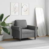 Sofa Chair Dark Grey 60 cm Velvet