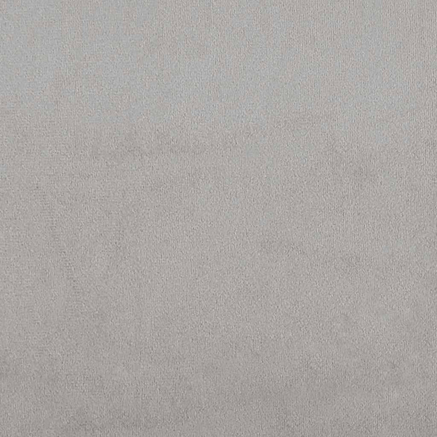 2-Seater Sofa Light Grey 120 cm Velvet