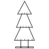 Metal Christmas Tree for Decoration Black 60 cm