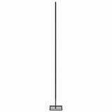 Metal Christmas Tree for Decoration Black 125 cm - Top-Down View