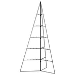 Metal Christmas Tree for Decoration Black 100 cm