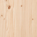 Table Top Round Ø50x3 cm Solid Wood Pine - Close-Up Angle