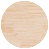 Table Top Round Ø60x3 cm Solid Wood Pine