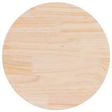 Table Top Round Ø70x3 cm Solid Wood Pine