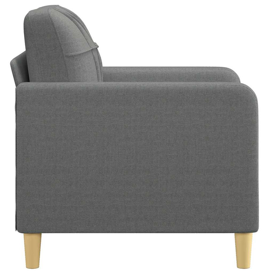 Sofa Chair Dark Grey 60 cm Fabric
